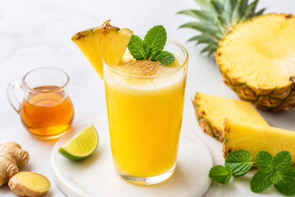 Recette du super jus d'ananas maison