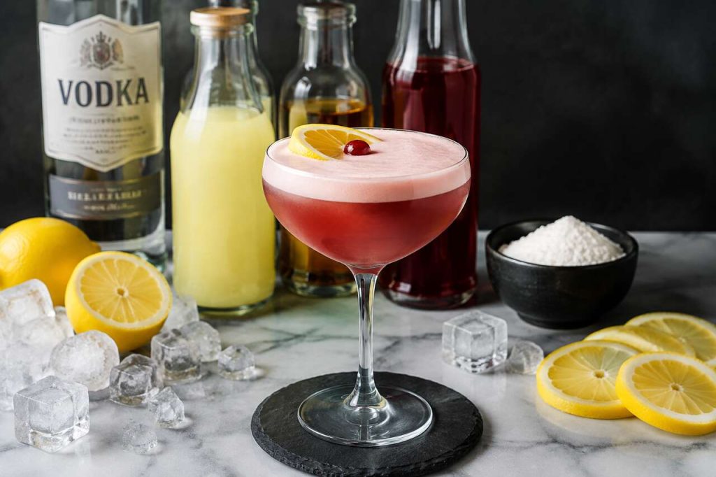 Recette du red vodka sour : le cocktail acidulé à la vodka