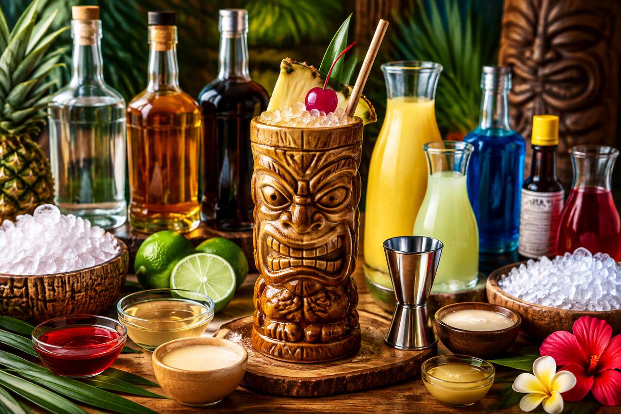 Recette du Zombie Punch : le cocktail tiki incontournable