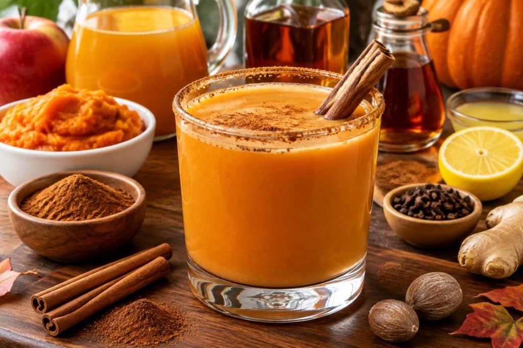 Recette du spiced pumpkin punch : le cocktail épicé au potiron