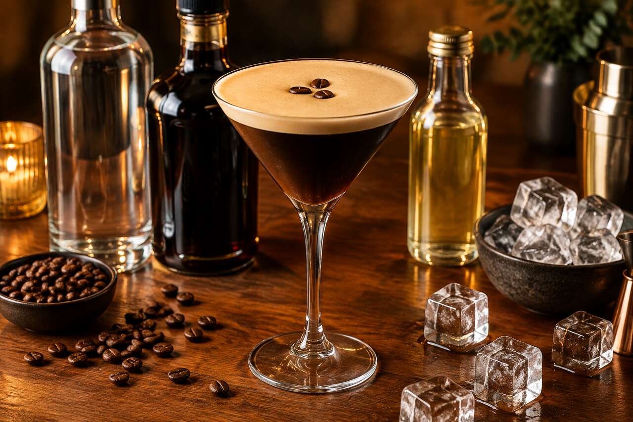 Recette de l'Espresso Martini : le cocktail café incontournable