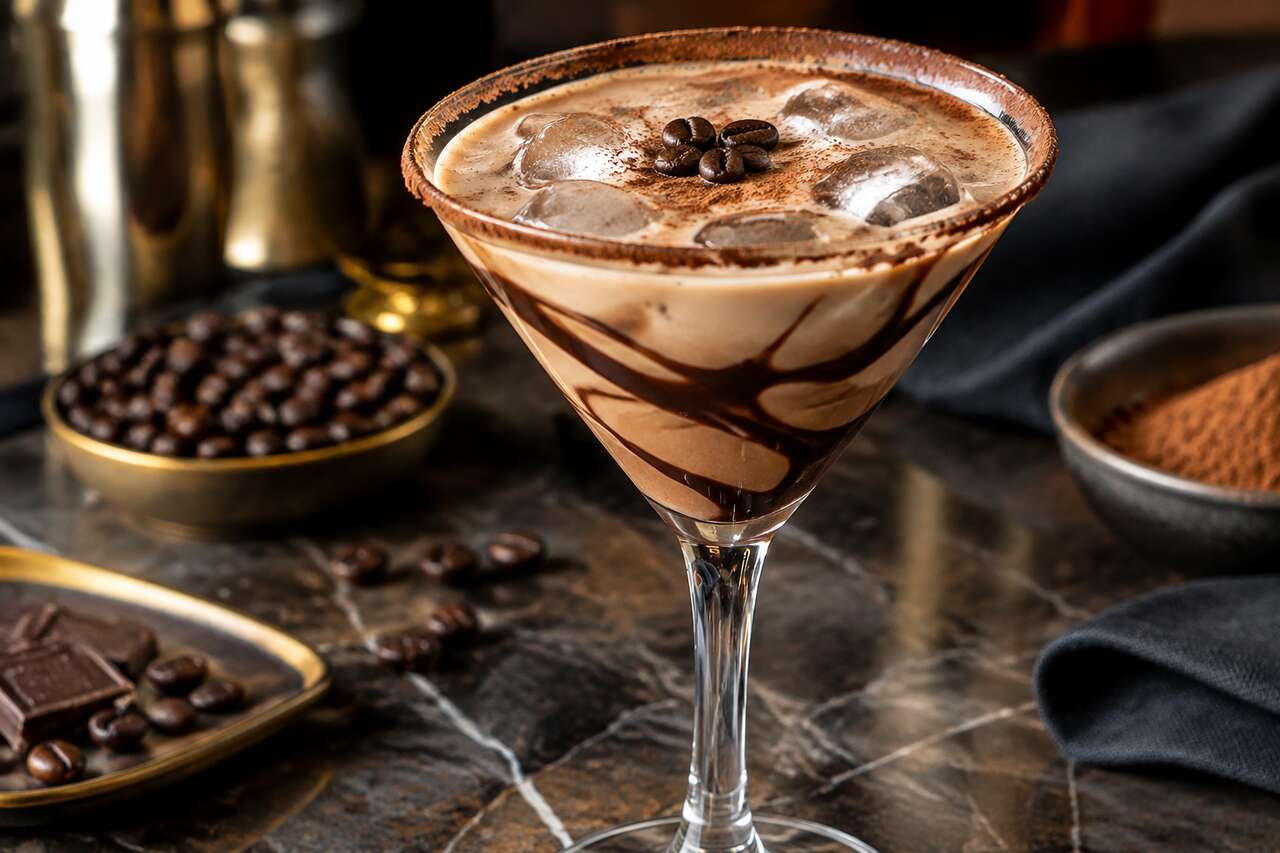 Recette du Mocha Martini : le cocktail café-chocolat irrésistible