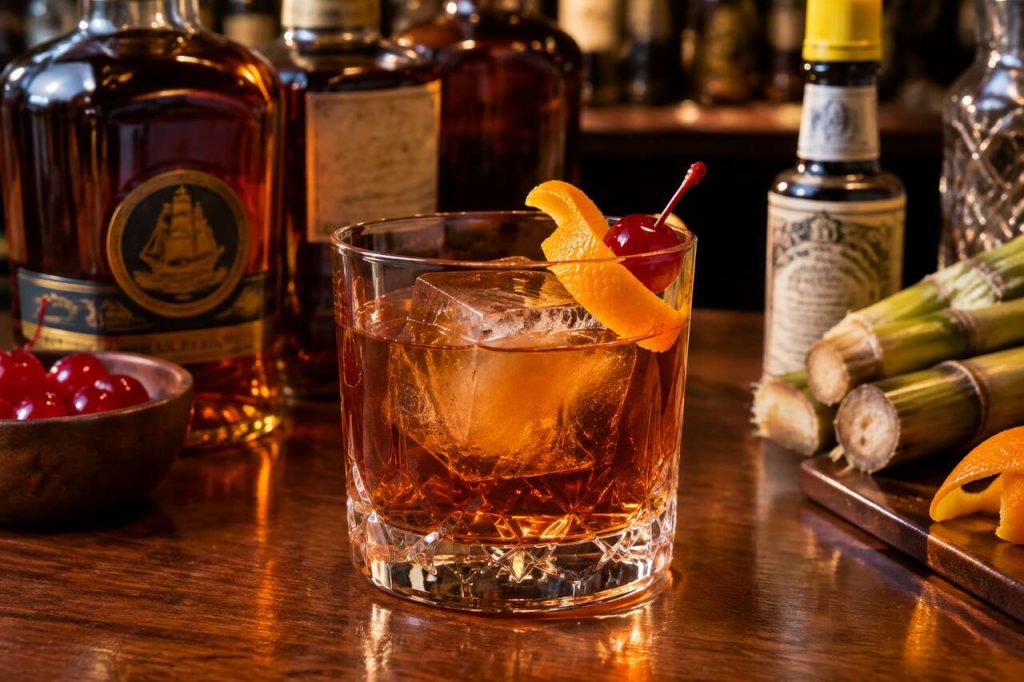 Recette du rum old fashioned : le cocktail classique revisité au rhum