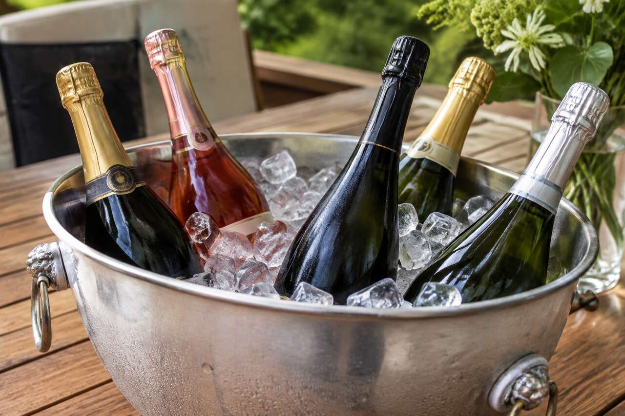 Températures de service des vins effervescents Températures de service des vins effervescents