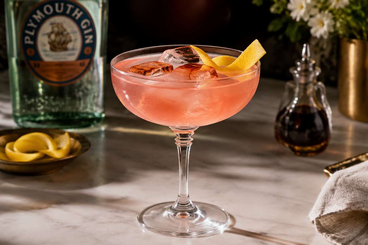 Recette du Plymouth pink gin : le cocktail simple et élégant