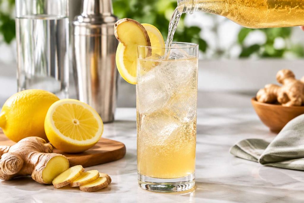 Recette du cocktail Ginger Puss