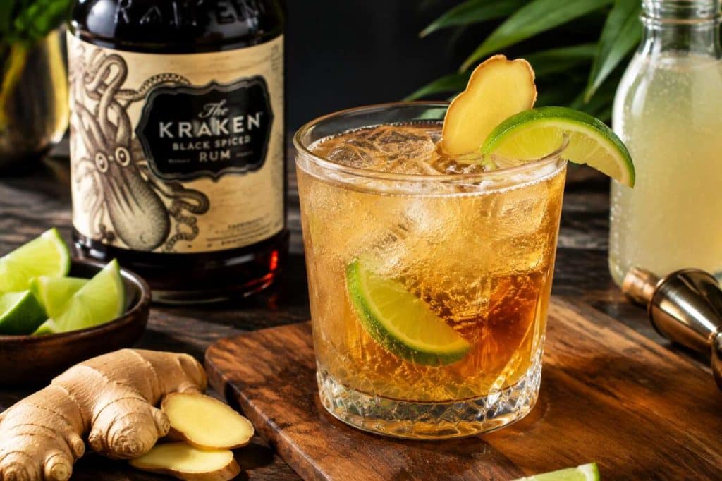 Recette de cocktail au Kraken : le rhum épicé à l'honneur
