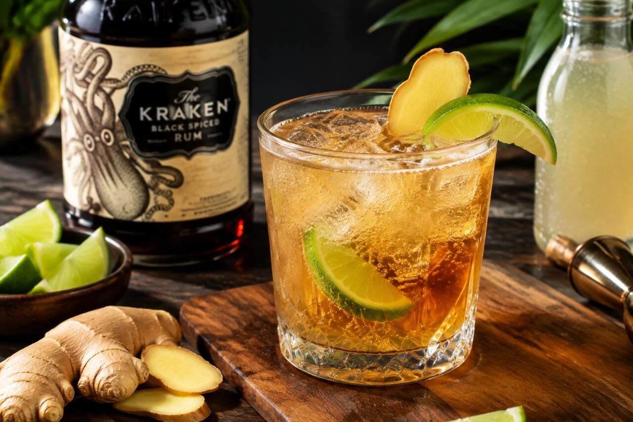 Recette de cocktail au Kraken : le rhum épicé à l'honneur