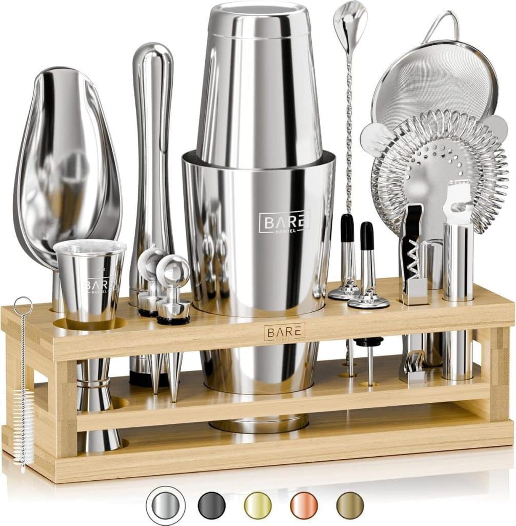 Test du kit de fabrication de cocktails Bare Barrel : ensemble complet pour barman