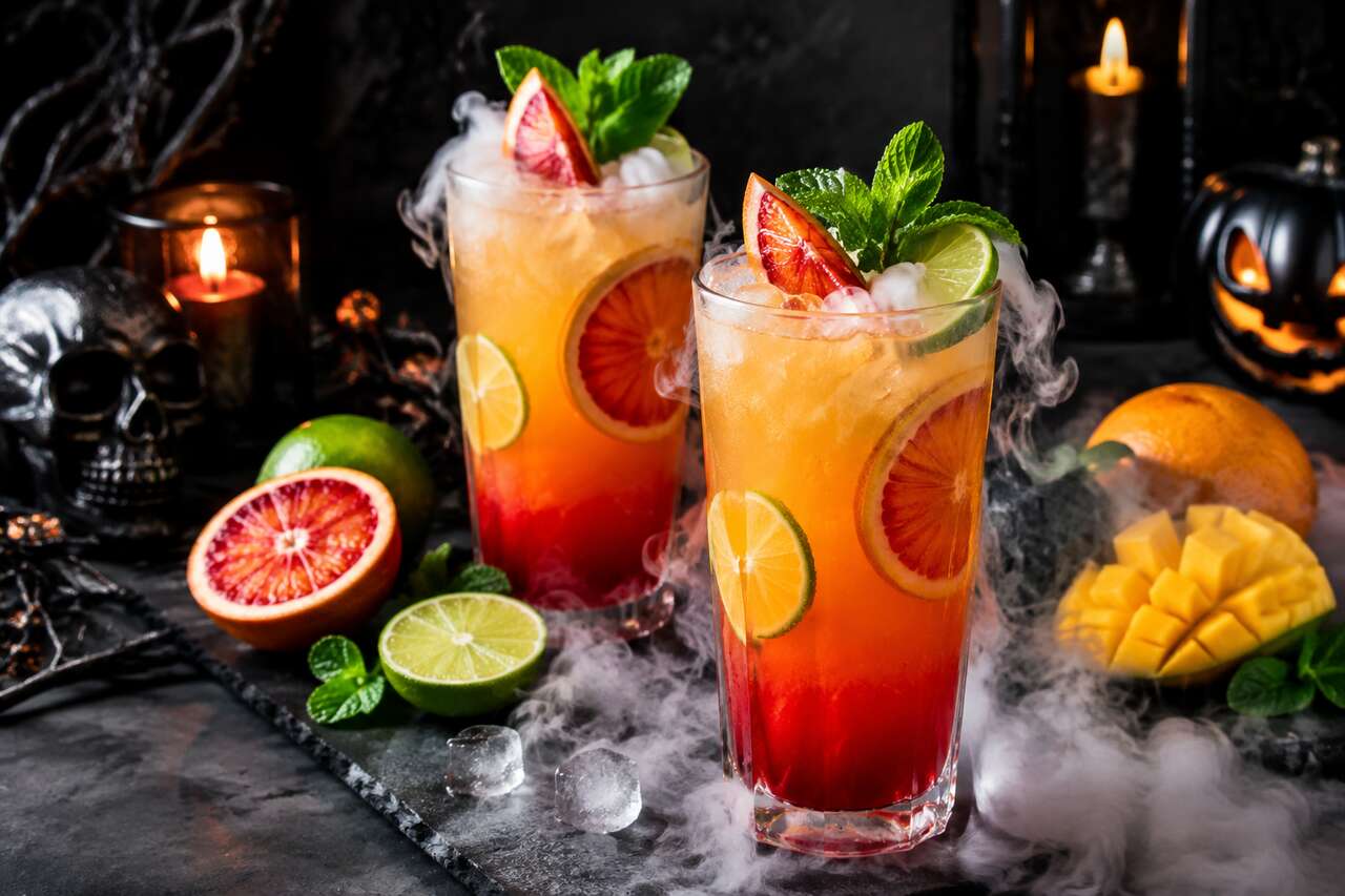 Recette de cocktail sans alcool pour Halloween