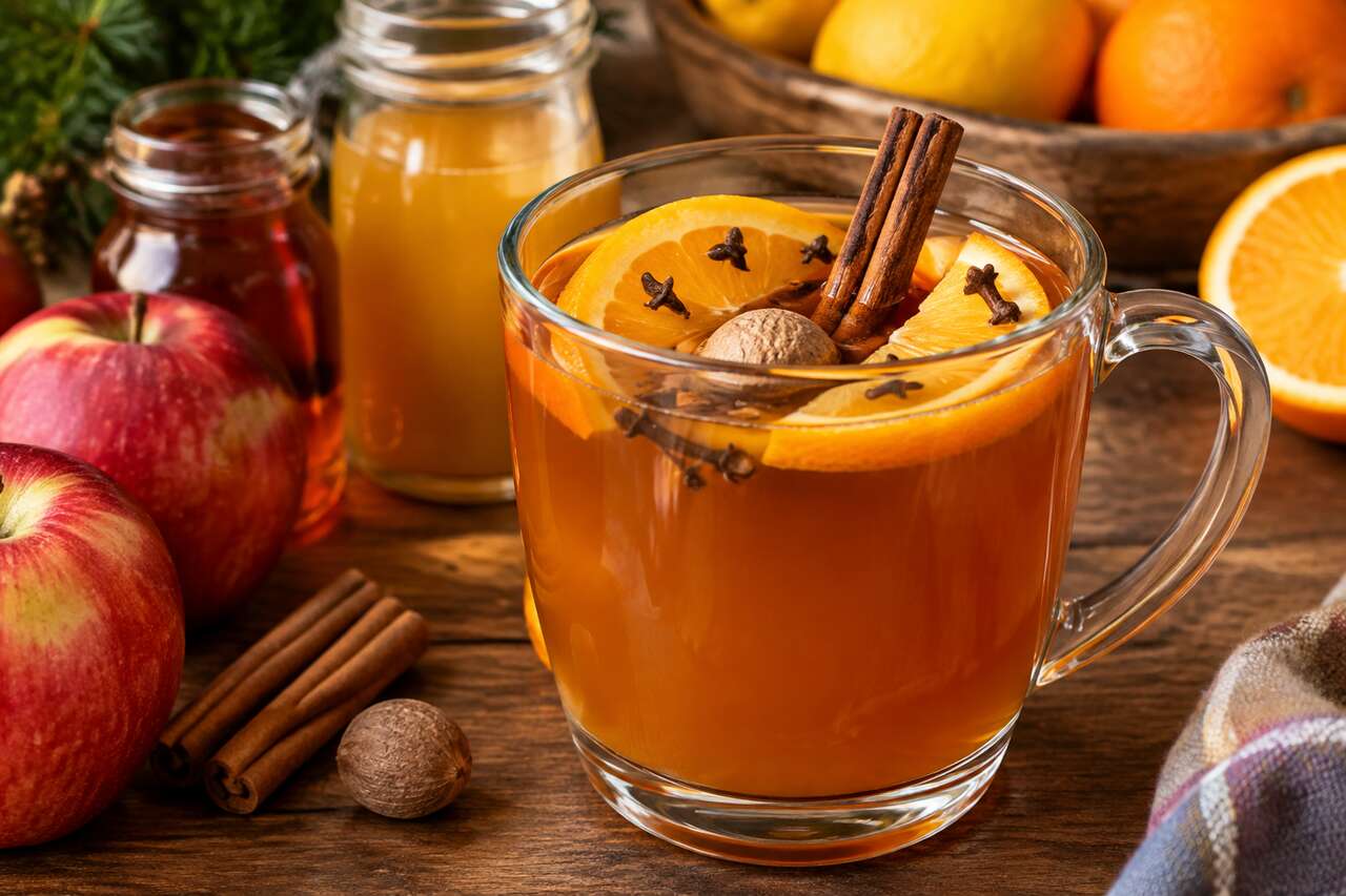 Recette du hot apple pie punch : le cocktail chaud aux saveurs de tarte aux pommes