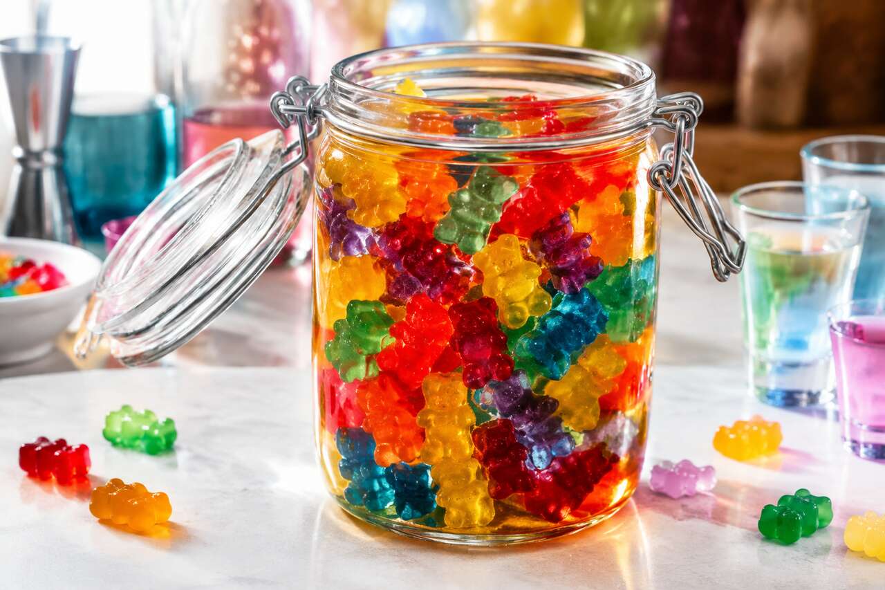 Recette du cocktail vodka jelly babies