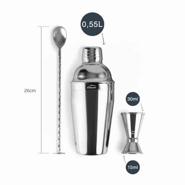 Découvrez notre test détaillé du kit cocktail Lacor 62181 : ustensiles design en acier inoxydable pour préparer vos cocktails comme un professionnel.