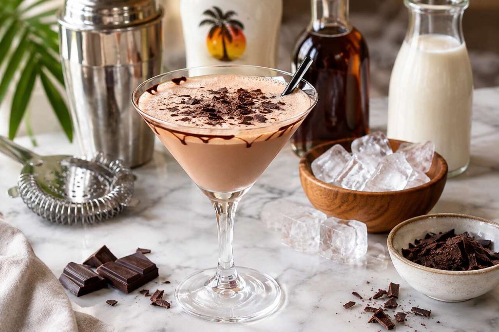 Recette du cocktail Malibu Choc
