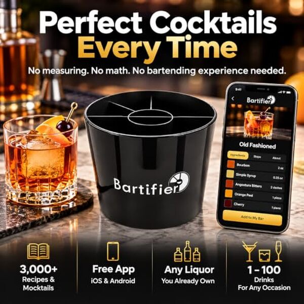 Découvrez notre test complet de Bartifier : 380 cocktails et 100 mocktails à portée de main. Machine portable pilotée par appli pour des boissons parfaites à chaque fois.