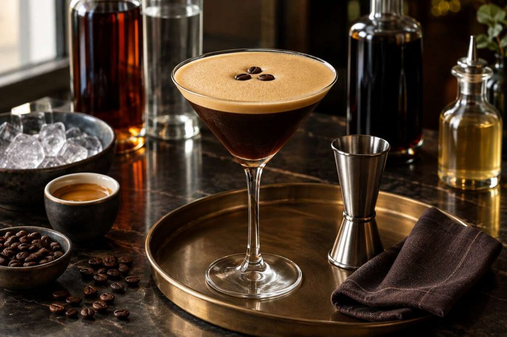 Recette du sherry espresso martini