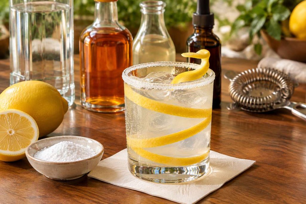 Recette du Gin Crusta : le cocktail classique au gin