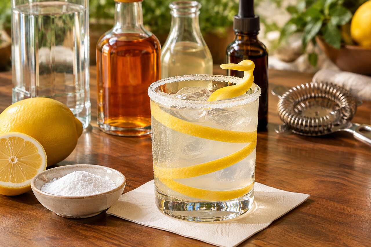 Recette du Gin Crusta : le cocktail classique au gin