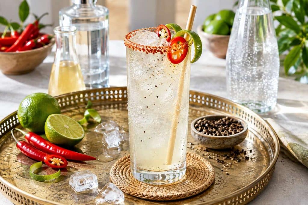 Recette du cocktail Vodka Pepper