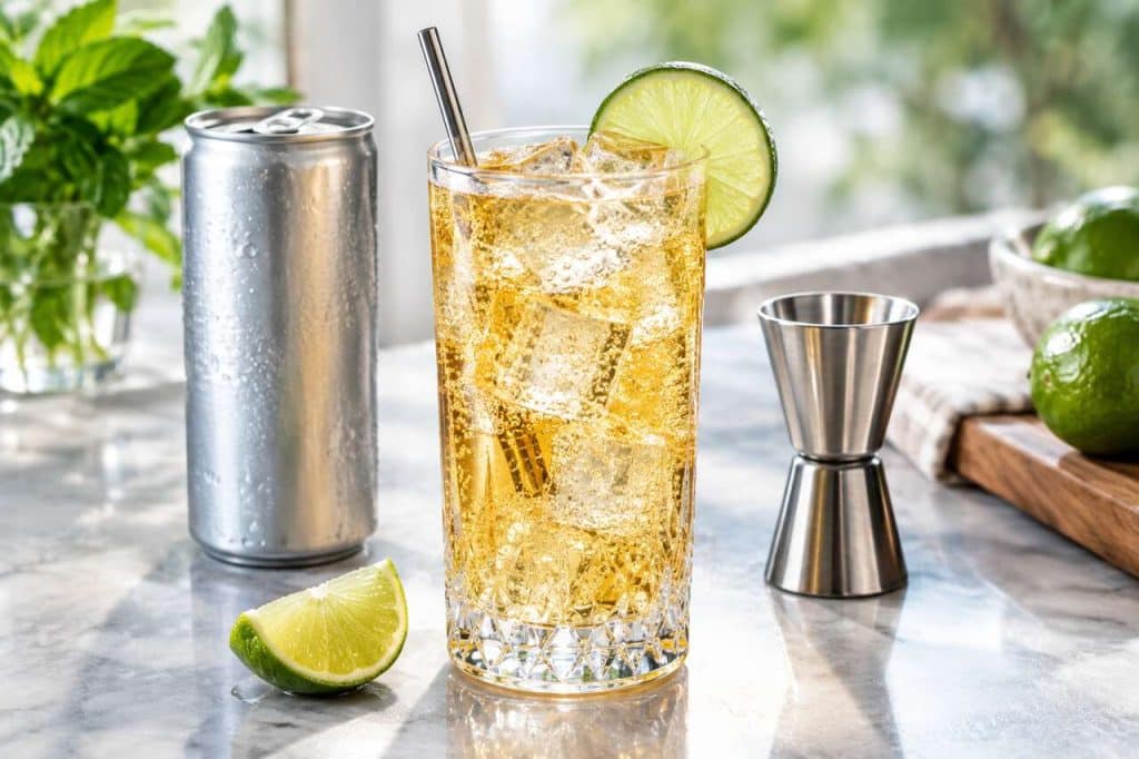 Recette du cocktail vodka red bull