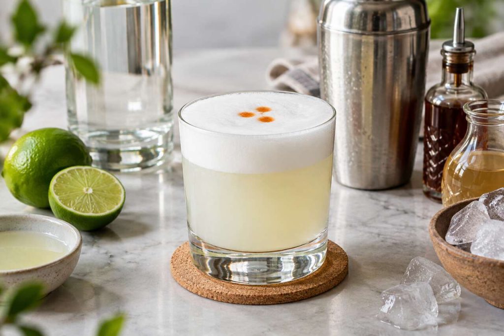 Recette du cocktail Pisco Sour