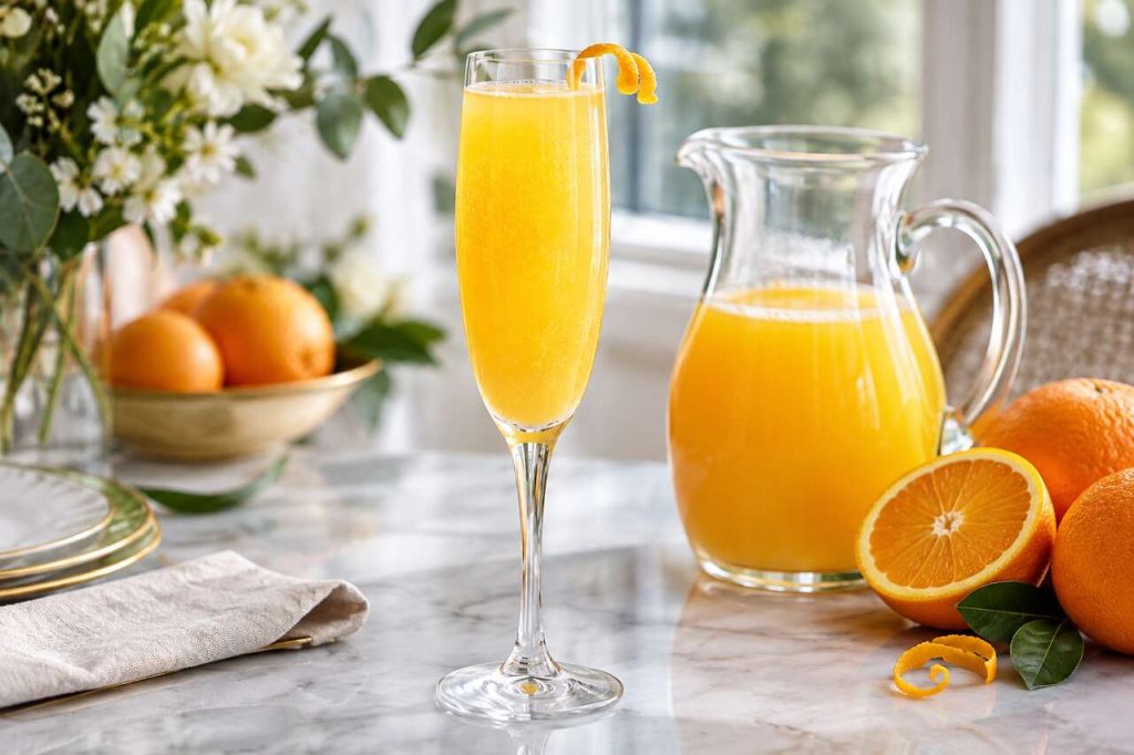 Recette du cocktail Mimosa : simple, pétillant et incontournable