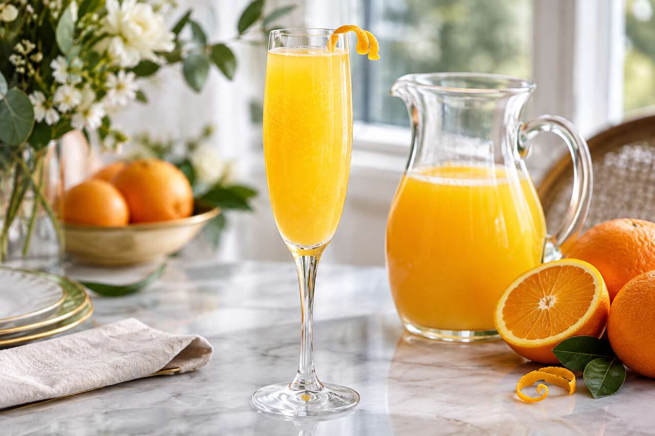 Recette du cocktail Mimosa : simple, pétillant et incontournable