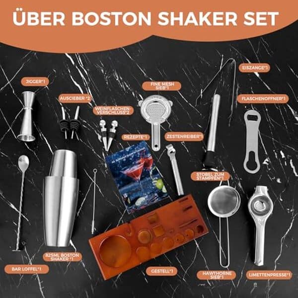 Découvrez notre test complet du Sosayet Shaker cocktail kit : caractéristiques, avantages et avis pour choisir le meilleur kit de cocktails pour vos soirées.