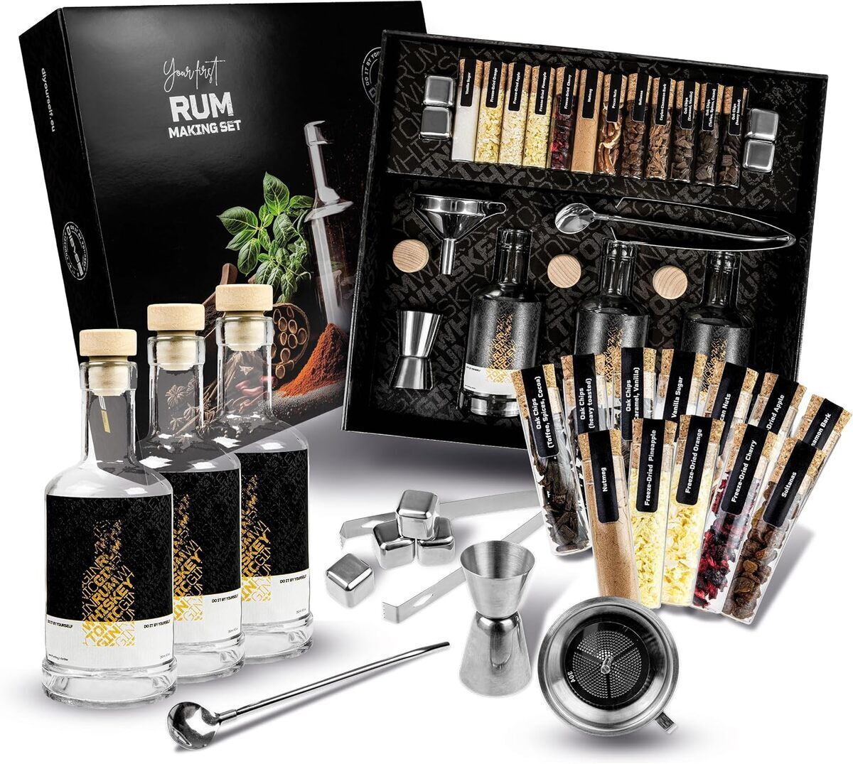 Avis sur le kit DIBYS pour rhum arrangé : épices et accessoires