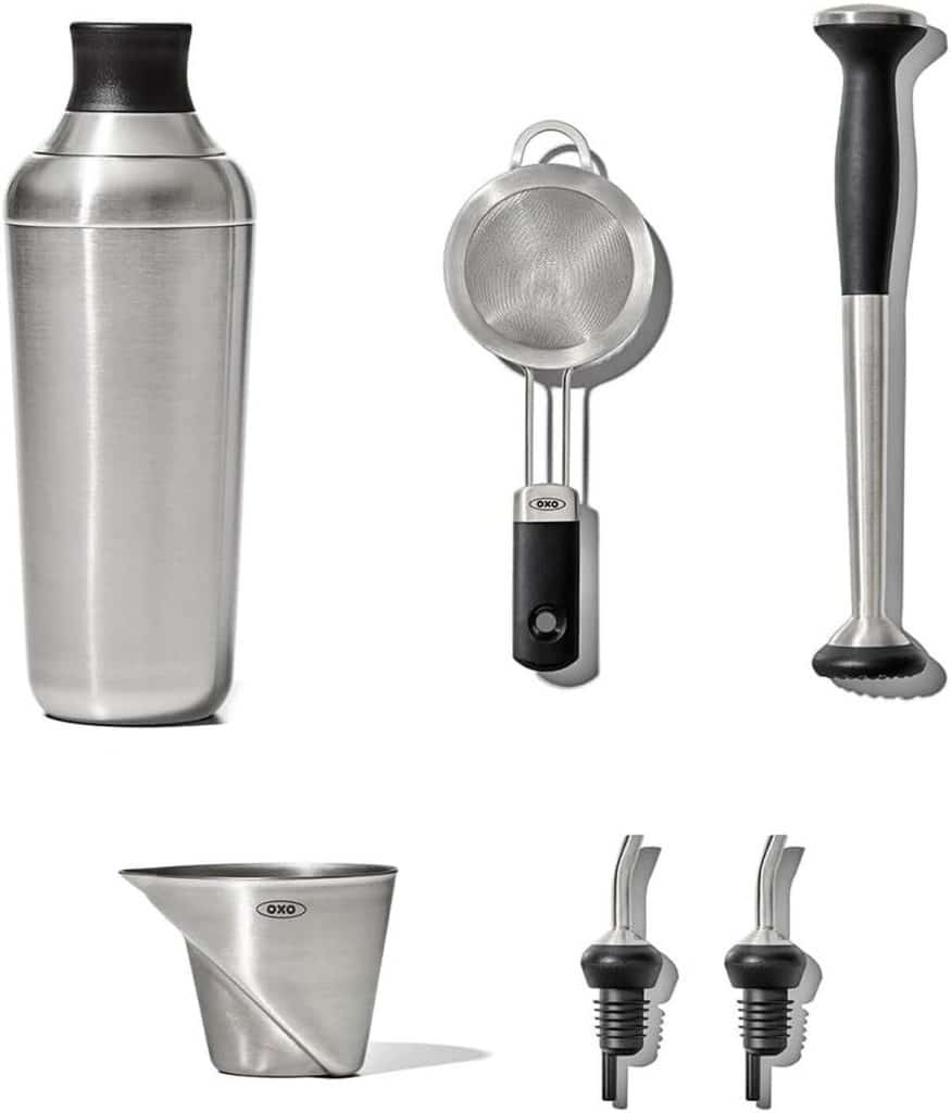 Test : oXO Steel service de bar 6 pièces