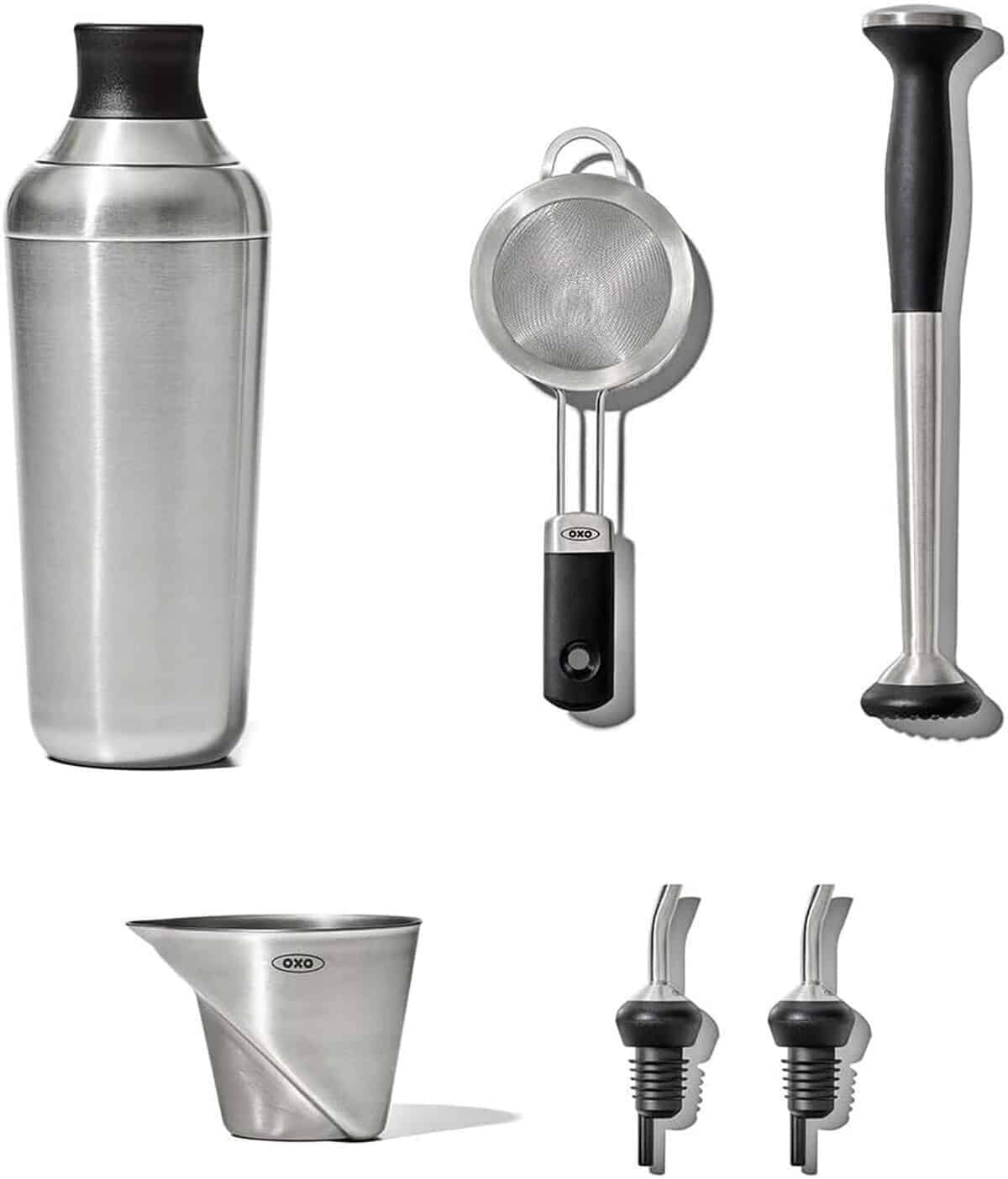 Test : oXO Steel service de bar 6 pièces